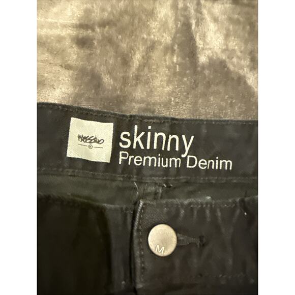 Mossimo Women's Skinny Jeans Premium Denim Black W34 - Picture 9 of 16
